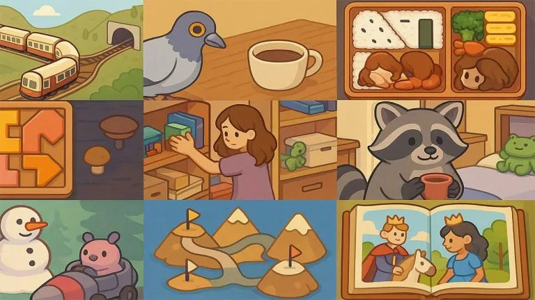 Cozy puzzle games
